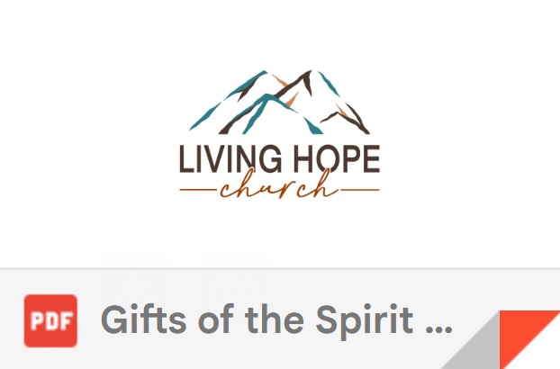 Gifts of the Spirit Manual